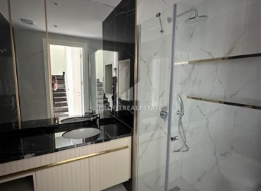 Трехкомнатный дуплекс, 100м², с бытовой техникой, в новом элитном комплексе в районе Алании – Оба ID-18112 фото-7