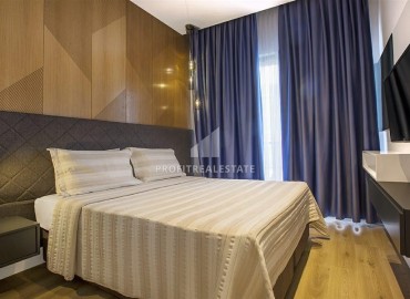 Фешенебельная квартира с одной спальней, 55м², в резиденции с обширной инфраструктурой в центре Алании под ВНЖ ID-18113 фото-12