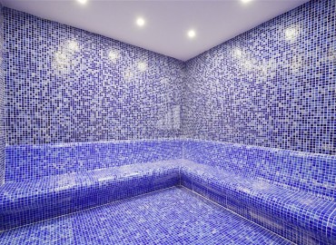 Готовая к проживанию, двухкомнатная квартира, 50м², в новом комплексе премиум класса в районе Авсаллар, Алания ID-18115 фото-18