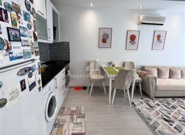Двухкомнатная квартира, 65м², с мебелью и бытовой техникой, в 300м от моря в Махмутларе, Алания ID-18118 фото-5
