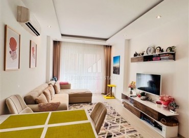 Двухкомнатная квартира, 65м², с мебелью и бытовой техникой, в 300м от моря в Махмутларе, Алания ID-18118 фото-6