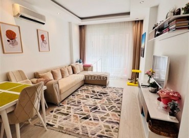 Двухкомнатная квартира, 65м², с мебелью и бытовой техникой, в 300м от моря в Махмутларе, Алания ID-18118 фото-7