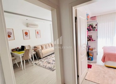 Двухкомнатная квартира, 65м², с мебелью и бытовой техникой, в 300м от моря в Махмутларе, Алания ID-18118 фото-9