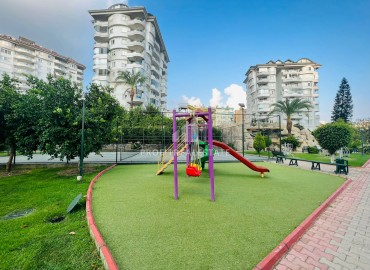 Комфортабельная квартира 1+1, 75м², с большим остекленным балконом в комплексе премиум класса в Джикджилли, Алания ID-18119 фото-14