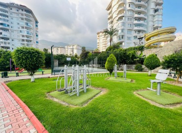 Комфортабельная квартира 1+1, 75м², с большим остекленным балконом в комплексе премиум класса в Джикджилли, Алания ID-18119 фото-15