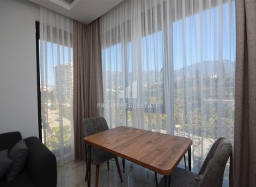 Укомплектованная квартира с одной спальней, 55м² с видом на горы в новом комплексе в Махмутларе, Алания ID-18120 фото-6