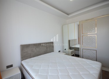 Укомплектованная квартира с одной спальней, 55м² с видом на горы в новом комплексе в Махмутларе, Алания ID-18120 фото-8