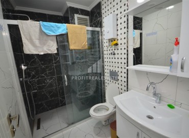 Укомплектованная квартира с одной спальней, 55м² с видом на горы в новом комплексе в Махмутларе, Алания ID-18120 фото-11