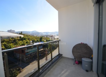 Укомплектованная квартира с одной спальней, 55м² с видом на горы в новом комплексе в Махмутларе, Алания ID-18120 фото-12