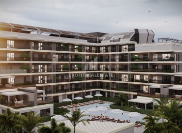 Апартаменты разных планировок, 49-390м², в комфортабельном комплексе на окончательном этапе строительства в Анталии, Алтынташ ID-18121 фото-2