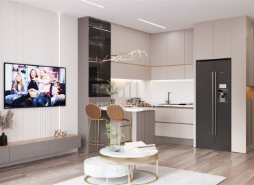 Апартаменты разных планировок, 49-390м², в комфортабельном комплексе на окончательном этапе строительства в Анталии, Алтынташ ID-18121 фото-13