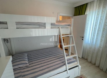 Меблированная квартира 4+1, 220 м2, с джакузи, застеклённым балконом, в комплексе с инфраструктурой в Оба, Аланья ID-12879 фото-12