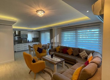 Меблированная квартира 4+1, 220 м2, с джакузи, застеклённым балконом, в комплексе с инфраструктурой в Оба, Аланья ID-12879 фото-13