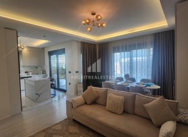 Фешенебельная вилла 3+1, 220м² с огромной видовой террасой, в резиденции таунхаусов в районе Алании – Каргыджак ID-18124 фото-2