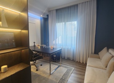 Фешенебельная вилла 3+1, 220м² с огромной видовой террасой, в резиденции таунхаусов в районе Алании – Каргыджак ID-18124 фото-10