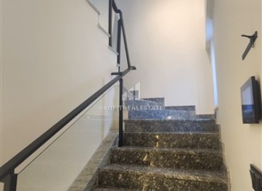 Фешенебельная вилла 3+1, 220м² с огромной видовой террасой, в резиденции таунхаусов в районе Алании – Каргыджак ID-18124 фото-12