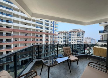 Меблированная квартира 2+1, 94м², в новом комплексе с хорошей инфраструктурой в Махмутларе, Алания ID-18128 фото-16