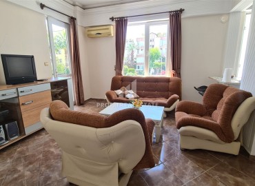 Двухкомнатная меблированная квартира, 45м², в самом сердце Алании в комплексе с бассейном, в 300м от моря ID-18136 фото-3
