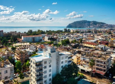 Двухкомнатная меблированная квартира, 45м², в самом сердце Алании в комплексе с бассейном, в 300м от моря ID-18136 фото-10