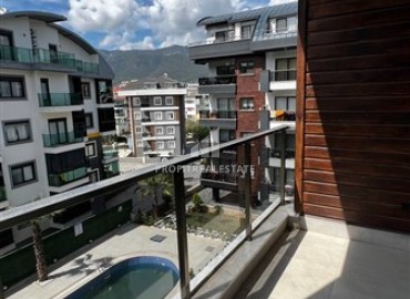 Two bedroom apartment without furniture, 90 m², in a new building with facilities, Oba, Alanya ID-15765 фото-19