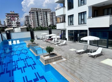 Уютный меблированный дуплекс с двумя спальнями, 120м², в комплексе премиум класса в Махмутларе, Алания ID-18148 фото-16