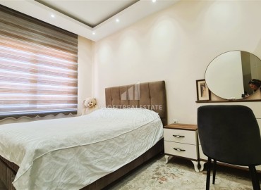 Трехкомнатная квартира, 80м², с остекленным балконом и видом на море в новой резиденции в районе Оба, Алания ID-18150 фото-5