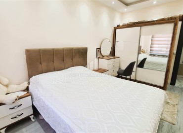 Трехкомнатная квартира, 80м², с остекленным балконом и видом на море в новой резиденции в районе Оба, Алания ID-18150 фото-6