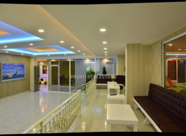 Меблированные трехкомнатные апартаменты, 110м², в комплексе премиум класса, у моря в районе Махмутлар, Алания ID-17205 фото-22