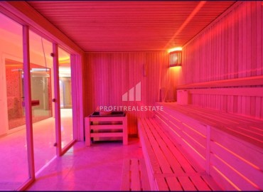 Меблированные трехкомнатные апартаменты, 110м², в комплексе премиум класса, у моря в районе Махмутлар, Алания ID-17205 фото-27