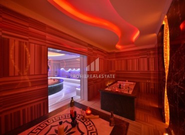 Меблированные трехкомнатные апартаменты, 110м², в комплексе премиум класса, у моря в районе Махмутлар, Алания ID-17205 фото-32