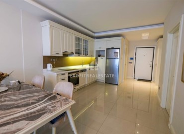Квартира 1+1 с выходом в сад, 80м², с элегантным интерьером, на первой береговой линии в Кестеле, Алания ID-18155 фото-10