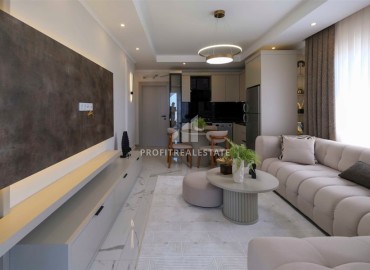 Новые двухкомнатные апартаменты, 60м², в новостройке премиум класса в районе Махмутлар, Алания ID-18156 фото-2