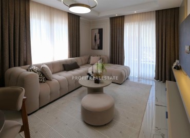 Новые двухкомнатные апартаменты, 60м², в новостройке премиум класса в районе Махмутлар, Алания ID-18156 фото-6