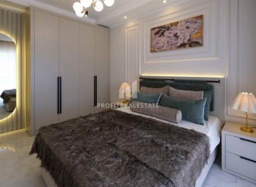 Новые двухкомнатные апартаменты, 60м², в новостройке премиум класса в районе Махмутлар, Алания ID-18156 фото-8