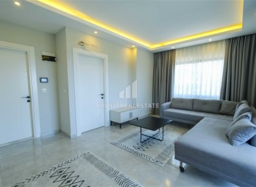 Меблированная квартира 1+1, 55м², в комплексе с недорогой инфраструктурой и отличной локацией в Каргыджаке, Алания ID-18157 фото-3