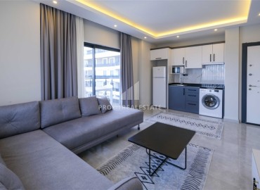 Меблированная квартира 1+1, 55м², в комплексе с недорогой инфраструктурой и отличной локацией в Каргыджаке, Алания ID-18157 фото-4