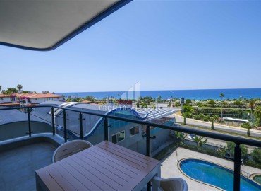 Меблированная квартира 1+1, 55м², в комплексе с недорогой инфраструктурой и отличной локацией в Каргыджаке, Алания ID-18157 фото-12