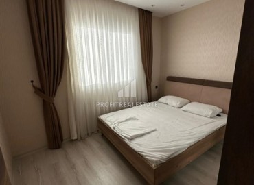 Уютная двухкомнатная квартира, 53м², на высоком этаже в элитном комплексе в 500м от моря в Махмутларе, Алания ID-18159 фото-5