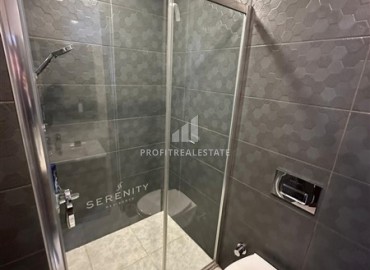 Уютная двухкомнатная квартира, 53м², на высоком этаже в элитном комплексе в 500м от моря в Махмутларе, Алания ID-18159 фото-8