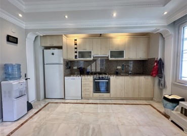 Элегантная меблированная трехкомнатная квартира, 125м², с остекленными балконами в 500м от моря в районе Оба, Алания ID-18161 фото-6