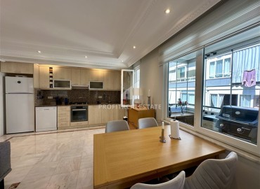 Элегантная меблированная трехкомнатная квартира, 125м², с остекленными балконами в 500м от моря в районе Оба, Алания ID-18161 фото-7