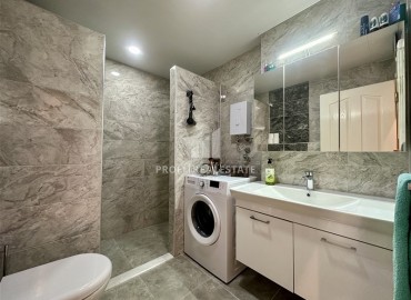 Элегантная меблированная трехкомнатная квартира, 125м², с остекленными балконами в 500м от моря в районе Оба, Алания ID-18161 фото-13