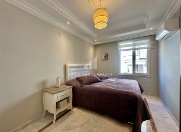 Элегантная меблированная трехкомнатная квартира, 125м², с остекленными балконами в 500м от моря в районе Оба, Алания ID-18161 фото-14