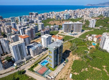 Элегантные двухкомнатные апартаменты, 50м² в комплексе с отельной инфраструктурой в Махмутларе, Алания ID-18134 фото-18