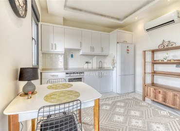 Новые видовые апартаменты 1+1, 55м², с дизайнерским интерьером в комплексе премиум класса в районе Махмутлар, Алания ID-18162 фото-5