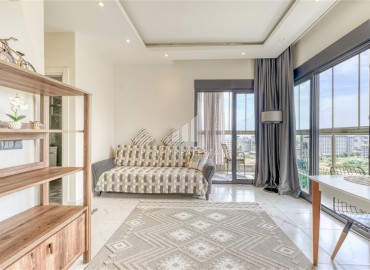 Новые видовые апартаменты 1+1, 55м², с дизайнерским интерьером в комплексе премиум класса в районе Махмутлар, Алания ID-18162 фото-6