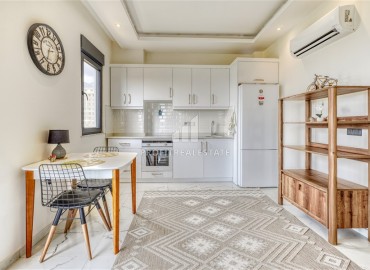 Новые видовые апартаменты 1+1, 55м², с дизайнерским интерьером в комплексе премиум класса в районе Махмутлар, Алания ID-18162 фото-7
