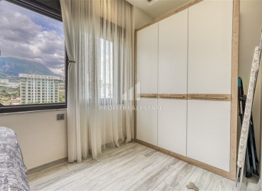 Новые видовые апартаменты 1+1, 55м², с дизайнерским интерьером в комплексе премиум класса в районе Махмутлар, Алания ID-18162 фото-14