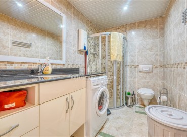 Видовая квартира с двумя спальнями и остекленными балконами, 110м², у вторничного рынка в Махмутларе, в 550м от моря ID-18166 фото-13