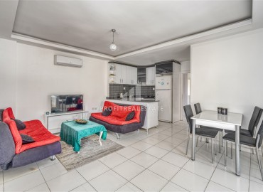 Центр Алании, Клеопатра: меблированная трехкомнатная квартира, 70м², в двух шагах от моря в доме городского типа ID-18167 фото-2
